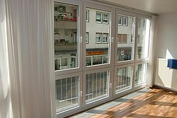 Fensterfront im Haus Fensterfront im Haus